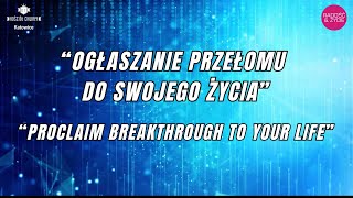 quotOgłaszanie przełomu do swojego życiaquot [upl. by Eneleahs]