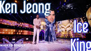 Ken Jeong Thinks Ice King Could Be Joe Jonas  The Masked Singer USA Season 12 Ep 8 [upl. by Lohcin299]