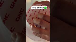 GNC weight gainer unboxing  Real or Fake identify ✅❌ shorts gnc supplement review fitnesstips [upl. by Feeley556]