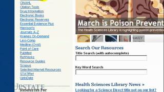 Chapter 2  Accessing MEDLINE Ovid at the Health Sciences Library [upl. by Adia]