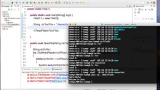 Java IO BufferedReaderFileReader and BufferedWriterFileWriter [upl. by Jeni]