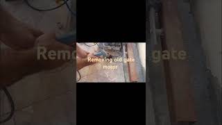 sliding gate motor remove [upl. by Aisat614]