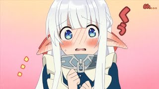 White hair cute elf Nephelia The arch demon dilemma [upl. by Nary]