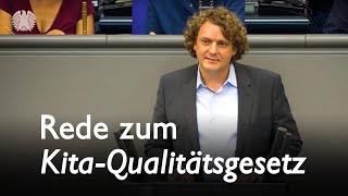 Erik von Malottki quotWir brauchen eine Verantwortungsgemeinschaft für die SprachKitasquot bundestag [upl. by Ahsielat]