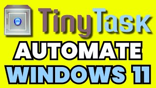 How To Use TinyTask To Automate Windows 11 FULL GUIDE [upl. by Chance520]