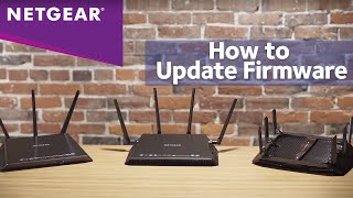 How to Update the Firmware on NETGEAR Nighthawk Smart WiFi Routers [upl. by Valenta]