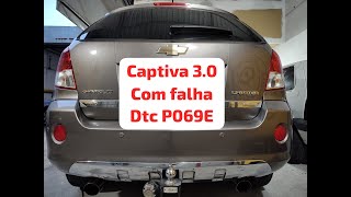 GM Captiva 30 v6 com luz de injeção acesa dtc P069E  P069E0 [upl. by Alvan764]