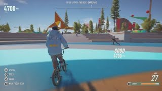 Riders Republic  Bmx Skatepark Clip [upl. by Drofnelg]