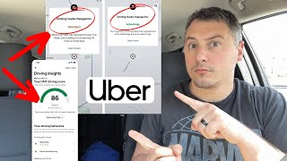 Uber ADVANTAGE Vs STANDARD Mode With Driving Scores [upl. by Rettke]