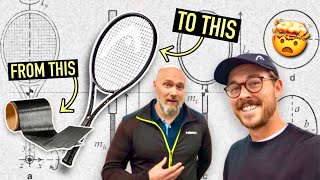 You Won’t Believe How Your Tennis Racket Is Made Factory Tour tennis [upl. by Harrington130]