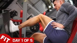 LEG WORKOUT  ROSS DICKERSON DAY 1 OF HIS 5DAY SPLIT [upl. by Freiman373]