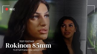 Beastgrip DOF Adapter MK3  Rokinon 85mm T15 Full Frame Cine Lens Test Footage [upl. by Licastro900]