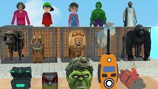 Scary Teacher Super Hero Power A Cartoon of Doom PacMans Wakka Wakka Adventures Vs Animal [upl. by Greeley]