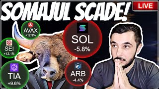 🔴LIVE  Șomajul 42 Piața crypto NU știe ce să facă ce urmează în Septembrie [upl. by Ahseirej]