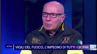 Vigili del Fuoco inaugurazione anno accademico limpegno di tutti i giorni di questo Corpo [upl. by Drobman]