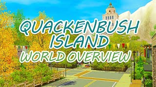 Quackenbush Island The Sims 3 World Overview [upl. by Takara]