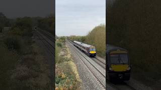 Train at Willington 211024Class 170 TURBOSTAR with TRIPLE TONE [upl. by Merriman]