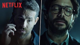 Ryan Reynolds Meets The Professor  6 Underground x Money Heist  Netflix India [upl. by Eglanteen]