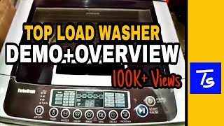 LG WASHING MACHINE FULLY AUTOMATIC DEMO AND REPAIR [upl. by Nimajaneb554]