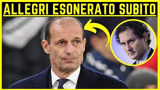 ALLEGRI VIA SUBITO ARBITRO E VAR SCANDALOSI [upl. by Nuahsyd]