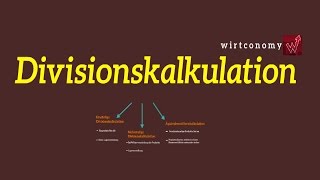 Divisionskalkulation  Einstufig  Mehrstufig  Äquivalenzziffernkalkulation  KLR [upl. by Iatnahs]