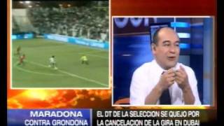 C5N  MARADONA CONTRA GRONDONA [upl. by Solraced]