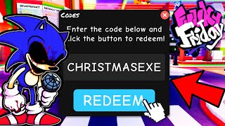 7 NEW CHRISTMAS UPDATE CODES in FUNKY FRIDAY CHRISTMASEXE Roblox Funky Friday Codes ROBLOX [upl. by Jonina]