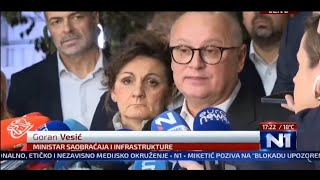 Mišljenje o izjavi ministra Gorana Vesića [upl. by Chatwin715]