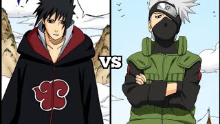 Kakashi vs Sasuke  Full Fight  In English HD [upl. by Annet]