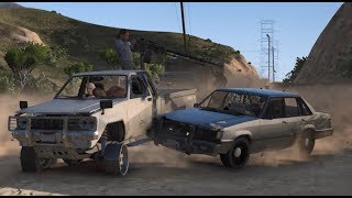 GTA 5  Hijacking  robbery  gang violence [upl. by Sibilla]