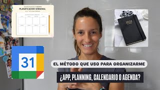 MI MĂ‰TODO DE ORGANIZACIĂ“N ÂżAPP CALENDARIO PLANNING O AGENDA  SĂ­lvia Segovia [upl. by Tombaugh]