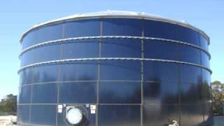 Texas Aquastore Inc Glass fused to steel tanks tanks with a Heart of Steel [upl. by Ynomrah514]