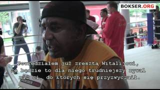 Adamek vs Kliczko Emanuel Steward o walce [upl. by Oiramel118]