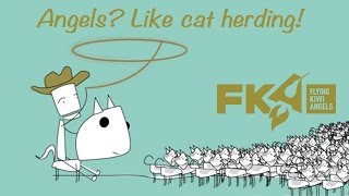 FKA 😼 Angels Like herding cats [upl. by Odama]