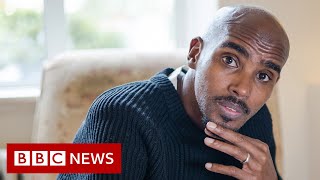 Sir Mo Farah reveals he was trafficked to the UK as a child  BBC News [upl. by Ridinger]