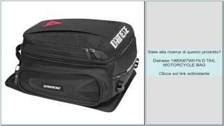 Dainese 1980067W01N D TAIL MOTORCYCLE BAG [upl. by Nosniv]