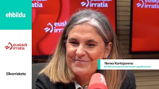 Elkarrizketa  NEREA KORTAJARENA Euskadi Irratian [upl. by Reviere]