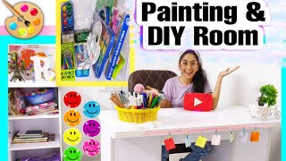 Stationery Painting🎨 amp DIY Room😍  Riyas Amazing World [upl. by Four]