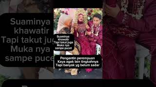 Pengantin wanita bertingkah aneh fyp [upl. by Alolomo22]