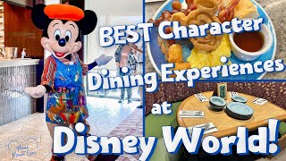 Best Character Dining Experiences at Walt Disney World  Moms with Mouse Ears [upl. by Ateloiv]