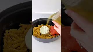 On pot pasta chevre saumon cooking shorts vlog recettefacile onepotpasta [upl. by Mallin]