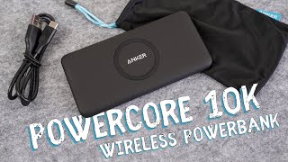 Anker PowerCore 10K Powerbank  Geräte mit und ohne Kabel aufladen [upl. by Adnaugal]