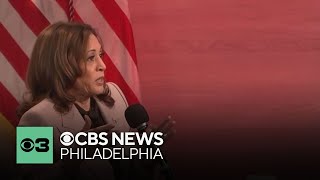 Harris stops by Philadelphia for National Association of Black Journalists interview at WHYY [upl. by Carleton252]