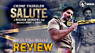 Salute Movie Review in Hindi  No Spoiler [upl. by Hallimaj460]