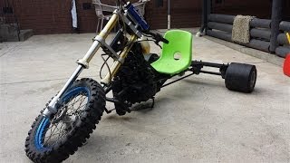 Zongshen 250cc 5spd motorised drift trike 110kmh [upl. by Cohdwell]