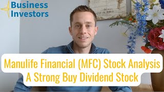 Manulife Financial MFC Stock Analysis 2024  MFC Dividend Value EPS Price mfc manulife [upl. by Nivled857]