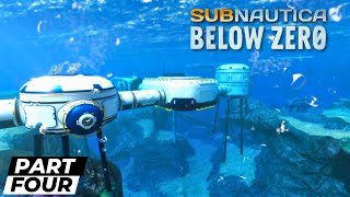 Building our base  Subnautica Below Zero Playthrough  Part 4 [upl. by Icak]