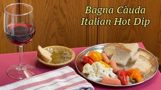 Bagna Cauda Italian Hot Dip cucinaitaliana Italianfood hotdip [upl. by Nozicka]