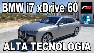 BMW i7 xDrive 60  BERLINA LUJO BEV  PRUEBA A FONDO  revistadelmotores [upl. by Rafe180]