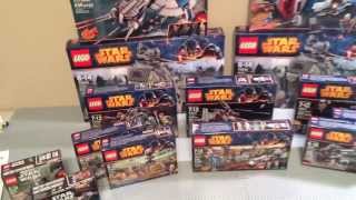 GIANT LEGO Star Wars 2014 Sets Haul Toys R Us [upl. by Dduj]